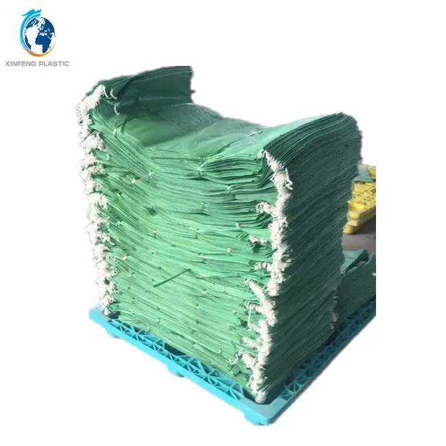 Sacos tejidos de polipropileno pp de 50Kg para transportar y almacenar harina