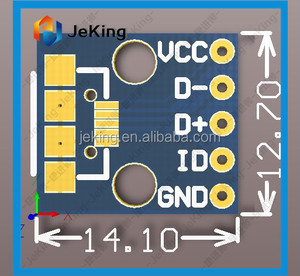CJMCU-interfaz micro USB para adaptador de corriente de asiento Placa de pruebas de alimentación de 5V Placa de desarrollo de módulo - Product Image 5