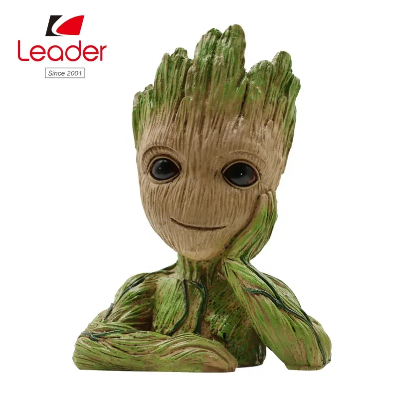 Stok Harga Pabrik Pot Bunga Pena Sukulen Pohon Pria Pot Bunga Bayi Groot The Galaxy Pot Bunga