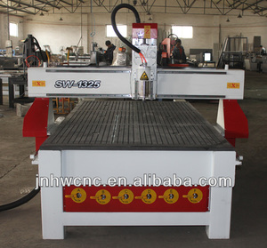 Máquina enrutadora CNC automática 1325, herramienta ATC de husillo único de madera, alimentación de Motor de 5KW, sistema de Control Servo DSP, superficie de mesa de vacío - Product Image 3
