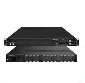 16 Channels 1ASI <strong>BNC</strong> ISDB-T <strong>Output</strong> H.264 Encoder Modulator