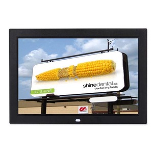 Función de sensor de movimiento Instore, pantalla de publicidad, reproductor de publicidad lcd multimedia de 10 pulgadas con altavoz de Audio USB SD - Product Image 1