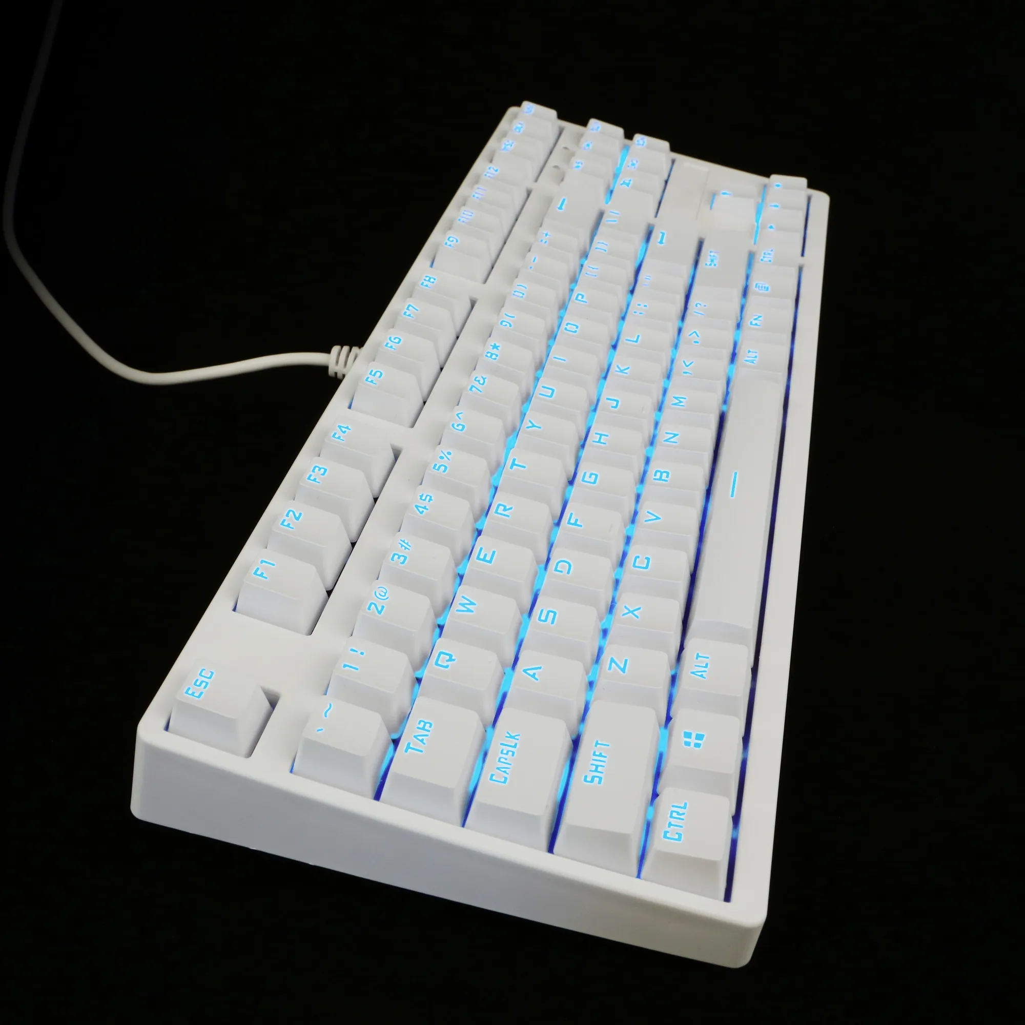 NKR 87キーCherry MX Kailh Content Keys Multi色RGB Mechanical Keyboard