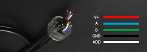 DMX512 programlanabilir adresli 3D dmx rgb led meteor tüp sahne aydınlatması 0.5m 1m 2m isteğe bağlı - Product Image 5
