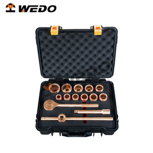 מותג wedo atex/bam/gs/fm/iso9001 אישור שאינו מסריח כלי יד מגנטי 14 יחידות 3/4 "Dr שקע שקע