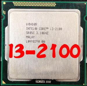 Procesador original Core i3 2100, 3,1 GHz, 3M, doble núcleo, cuatro hilos, CPU de ordenador, Socket LGA 1155 pin - Product Image 1