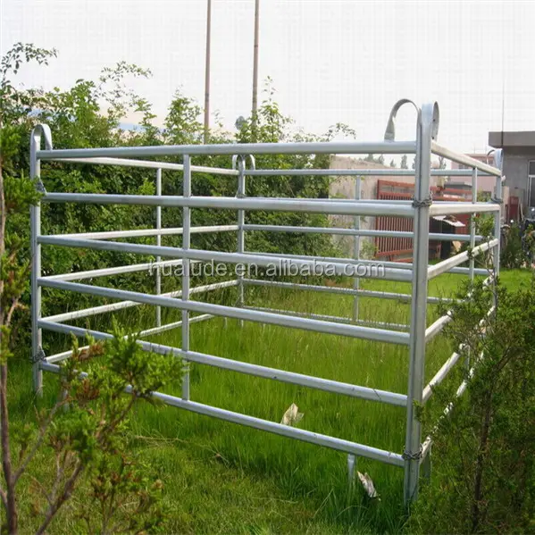 Günstige Pferd Ziege Zaun Panel zum Verkauf, temporäre Metall Corral Panel Farm Gate