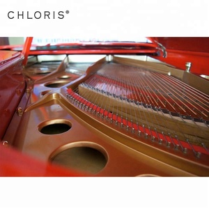 Red Polish Hotel Furniture Pegasus Concert Grand Piano HG-C1 - Product Image 2