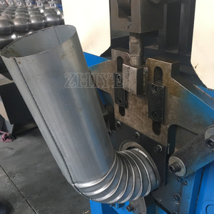 Downspout tròn ống máy làm/mưa kim loại máng xối downspout máy lạnh hình thành - Product Image 5