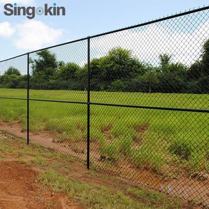 フェンシング<span class=keywords><strong>8</strong></span>フィート高giチェーンリンク生地フェンスframダイヤモンドワイヤーメッシュ