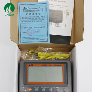 Termómetro Digital multicanal AZ88598, termopar tipo K de 4 canales, Registrador de temperatura, tarjeta SD, registrador de datos, AZ-88598 - Product Image 6