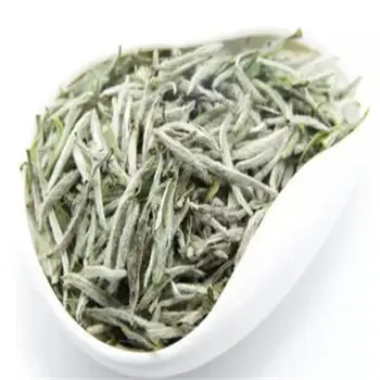 Aguja de plata orgánica para té blanco, famosa china, estándar europeo