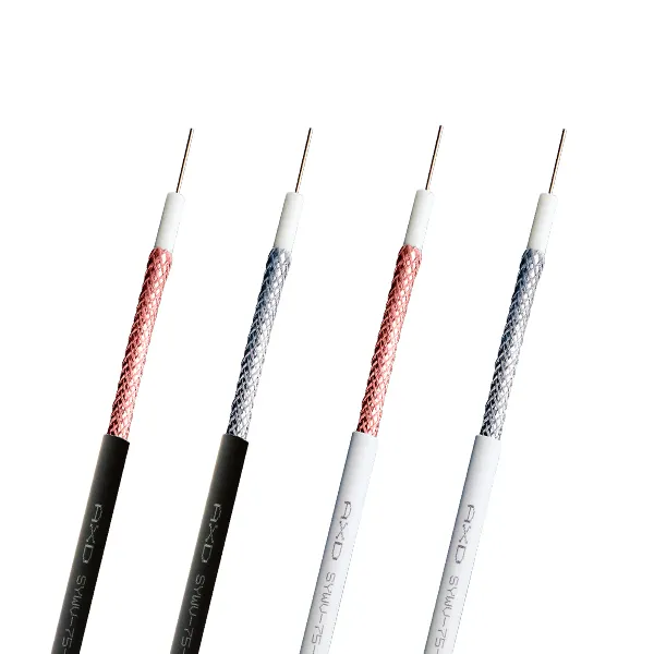 AXD cable fábrica Venta caliente cable coaxial RG 6 cable de TV 64/96/112/128