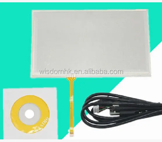Voor 165Mm * 100Mm Touch Screen Panel Kit Voor AT070TN90 Raspberry Pi Screen Gps Touch Screen Digitizer Panel glas 7"
