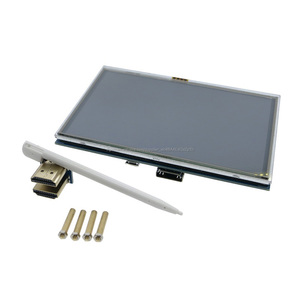 LCD-Modul 5,0 Zoll <span class=keywords><strong>Pi</strong></span> TFT 5 Zoll resistiver <span class=keywords><strong>Touchscreen</strong></span> LCD-Schildmodul HDMI-Schnittstelle für <span class=keywords><strong>Raspberry</strong></span> <span class=keywords><strong>Pi</strong></span> <span class=keywords><strong>3</strong></span> A + / B + / 2B