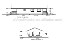 Gebäude für vorgefertigte Stahl konstruktionen Architektur zeichnungen - Product Image 5