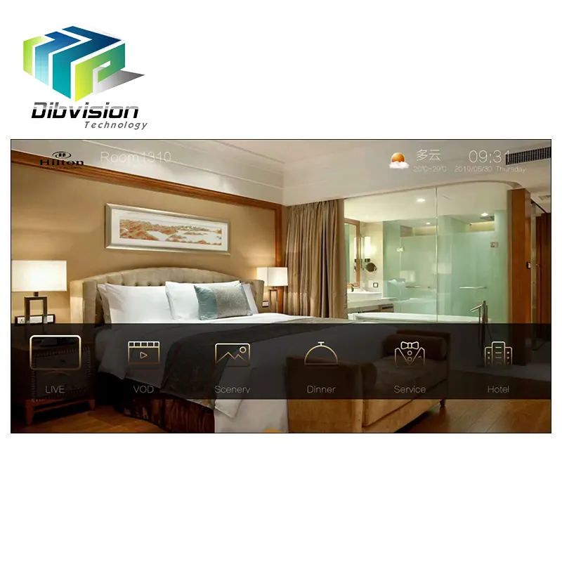 Sistemas de iptv para gestión de hoteles, software de servidor de streaming iptv para hotel