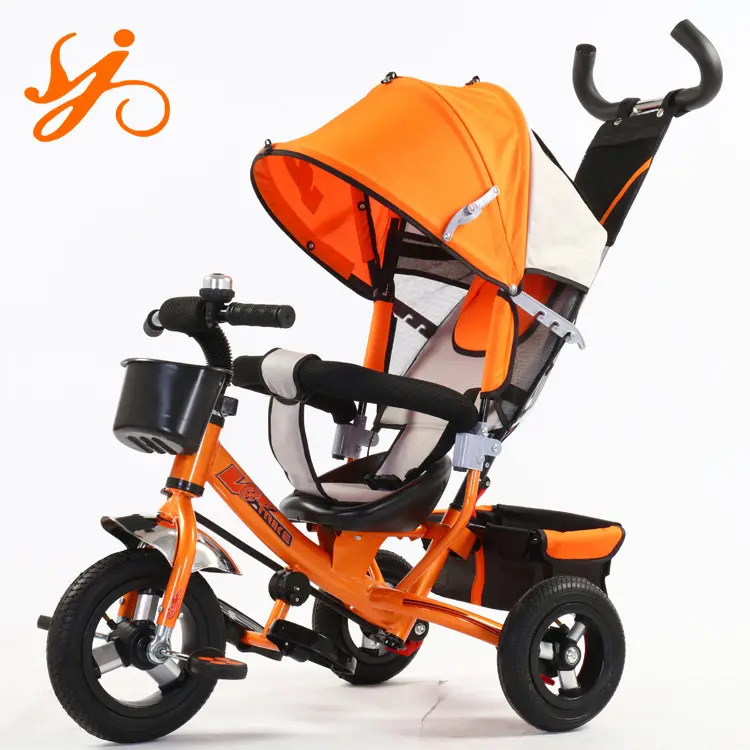 2018 la migliore vendita 4 in 1 bambino triciclo/bambini ride on moto a 3 ruote/qualità premium bambino trike per 2-5 anni bambini