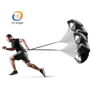Hot Selling Outdoor <strong>Running</strong> Parachute Soccer Fitness Speed Drag Chute Physical Training Equipment - Product Image 2