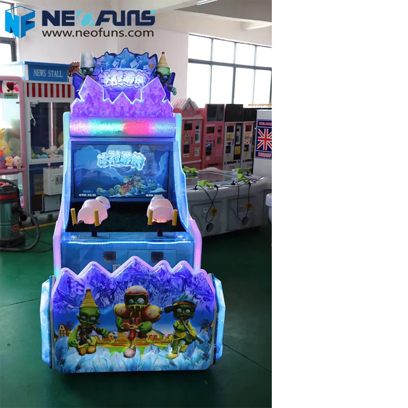 High Quality Fun Video Game 2 Players Water Jet Game Machine 2 Guns Water Shooting Machine for Sale