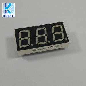 Wholesale Product 11pin 0.56'' <strong>Three</strong> <strong>Digits</strong> Yellow 3 Triple <strong>7</strong> <strong>Segment</strong> Led <strong>Displays</strong>