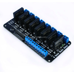 Modulo relè a 8 canali 5V DC a stato solido SSR ad alto livello AVR DSP