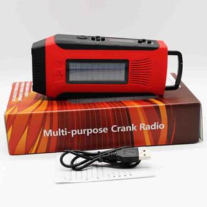 安全太阳能 AM FM 闹钟收音机数字与智能手机充电器 - Product Image 5