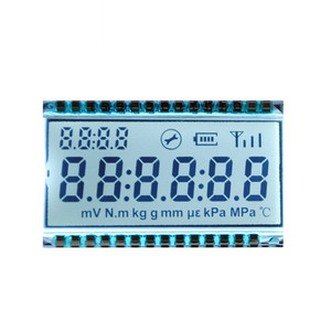 Di alta qualità su ordinazione tn segmento 30 pin lcd,oem segment display personalizzato, display a sette segmenti