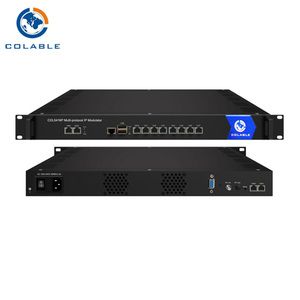 RTSP per HTTP, UDP, HLS, RTMP Convertitore IP per RF (16 * QAM, 8 * DVB-T, 6 * ISDB-T) Modulatore COL5416P - Product Image 1
