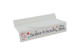 Biểu tượng tùy chỉnh Acrylic slatwall Giày tường hiển thị-Cao cấp Giày Showcase Rack cho các cửa hàng bán lẻ - Product Image 6