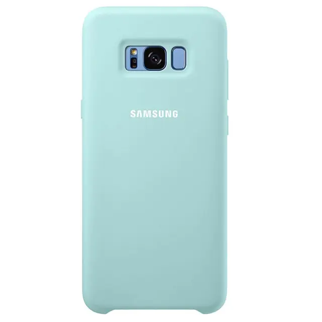 Original Samsung Galaxy S8/S8 Cộng Với Chất Lỏng Silicone Trường Hợp Mượt Kết Thúc Mềm Cảm Ứng Trở Lại Bảo Vệ Bìa Cho Samsung điện thoại