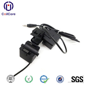 Clamp-auf Input 15A Output 5VDC Split Core Current Transducer With Audio 3.5mm Jack Connector
