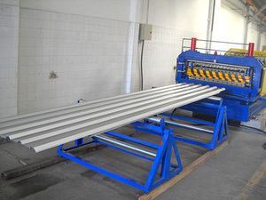 YX1064 Màu Sắt Tấm Lợp Cuộn Tạo Thành Máy cho Thùng và Roof Bảng Điều Chỉnh - Product Image 2