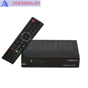 Hbbtv caja zgemma H5 FTA satélite BCM73625 CPU Dual Core Linux OS Enigma2 HEVC/H.265 DVB-S2 + T2 /c doble Combo Sintonizadores - Product Image 6