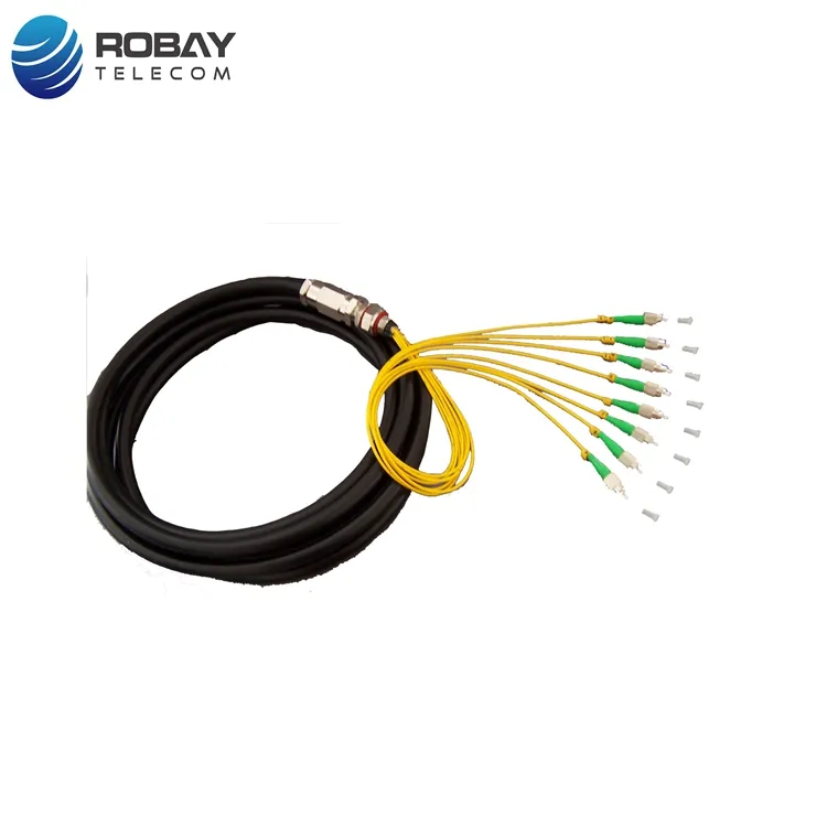 Cable de fibra óptica a prueba de agua, 12 núcleos, fabricante y servicio oem