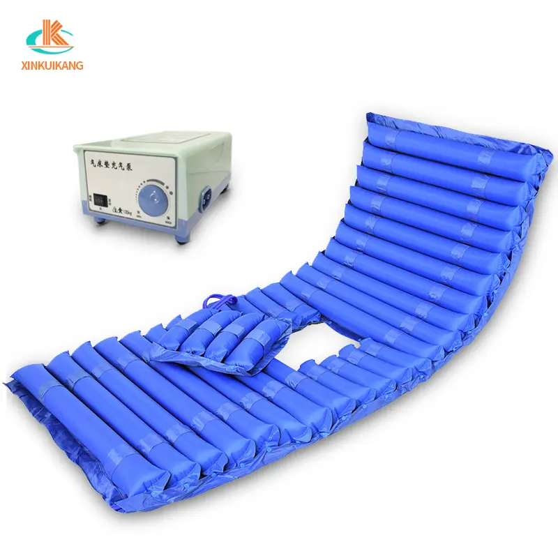 Hospital anti bedsore inflatable mattress with air pump