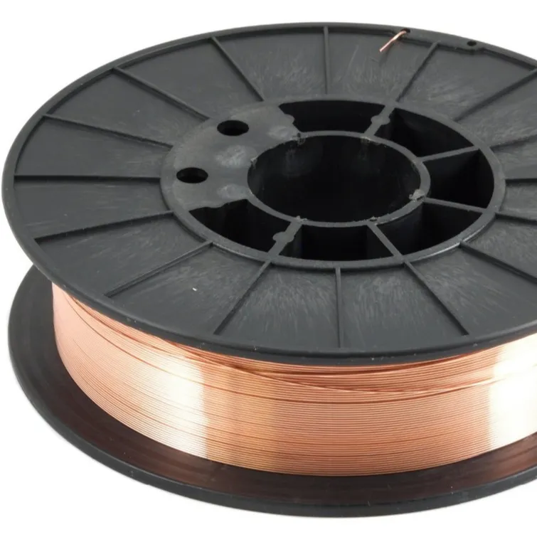 1.2mm in 15kgs spool copper coated carbon steel welding wire ER70S-6 SG2