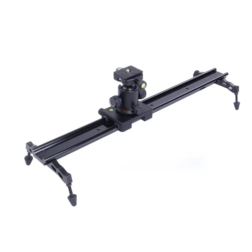 VGEET profesional corredera de aleación de aluminio-pad 60CM motorizado de la cámara de vídeo Slider Rail para cámara DSLR y cámara