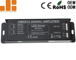 DMX усилитель 1CH DMX разветвитель DC12-24V затемнения DMX512 усилитель сигнала RE2501 - Product Image 2