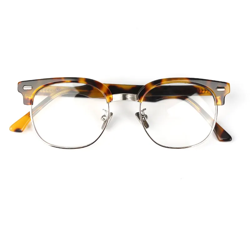 Factory Directly Provide Vintage Classic Light Square Kids Acetate Eyeglasses Frames