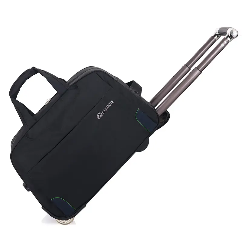 Nuovo Design Duffle Pieghevole In Microfibra Foglie Re Borsa Da Viaggio Trolley