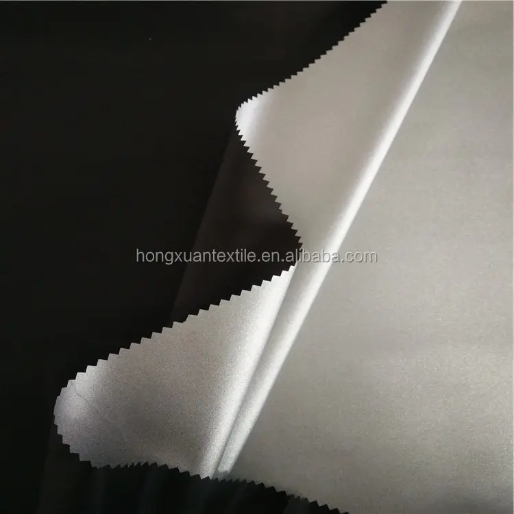 190T silver waterproof fabric for raincoat