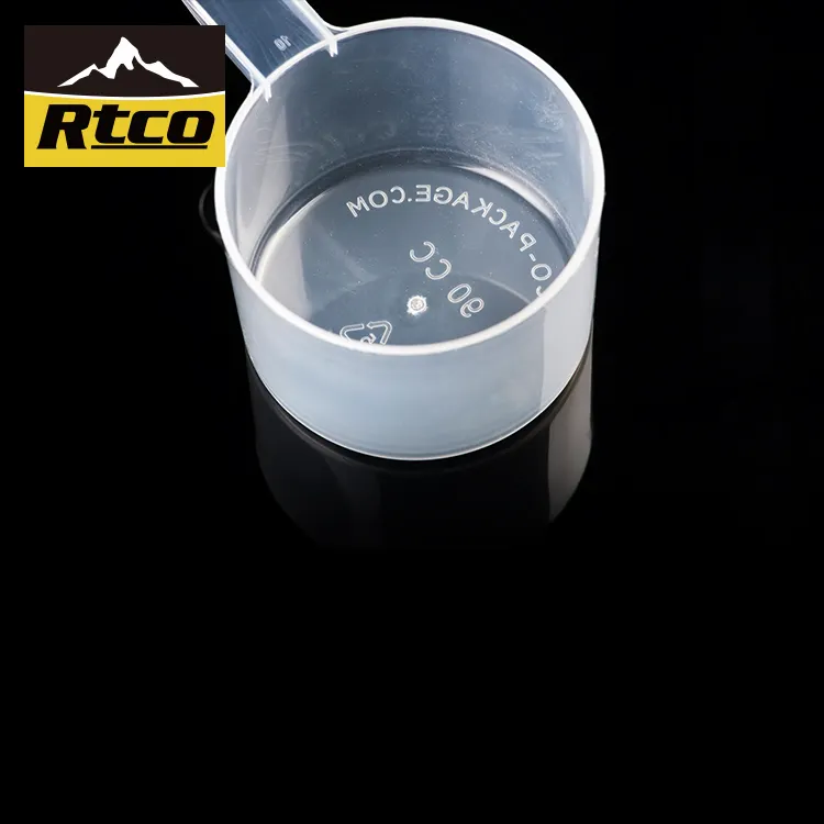 RTCO بالجملة PP ملعقة تقدير من البلاستيك مسحوق التغذية مغرفة
