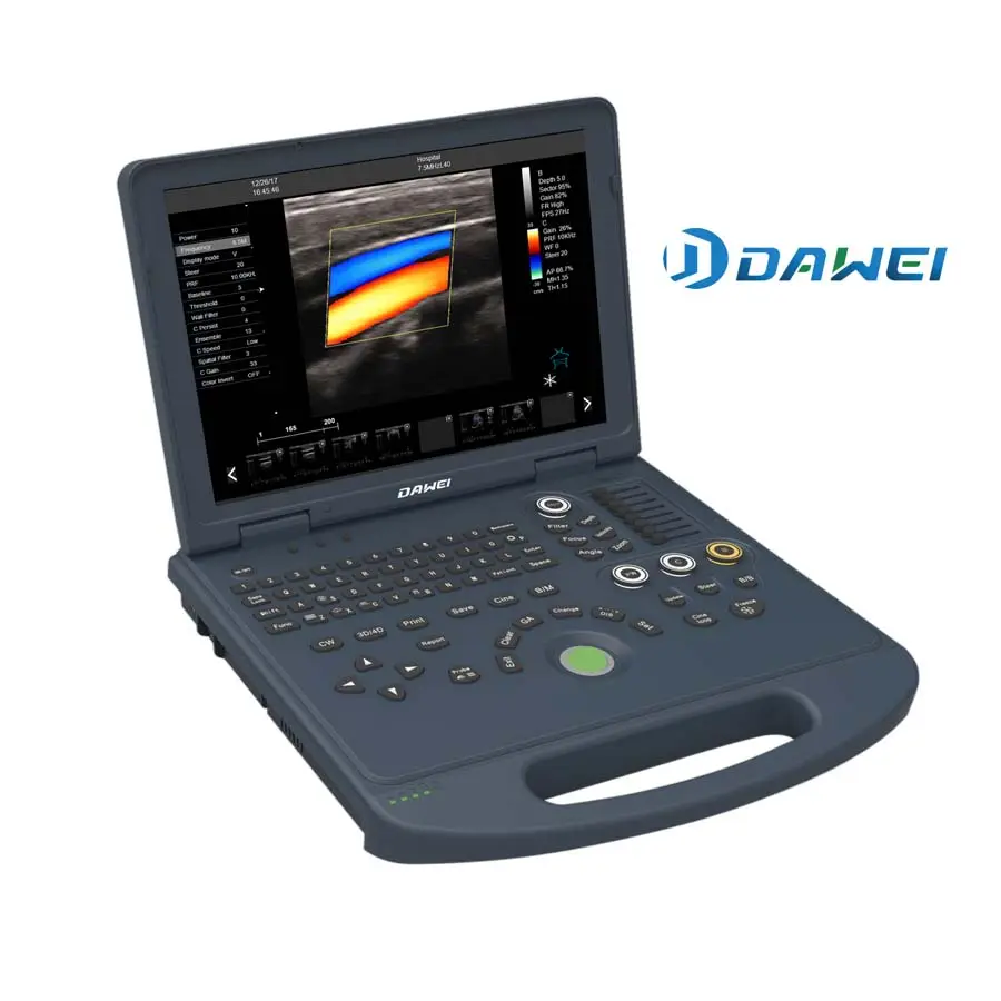 DAWEI DW-VET8 portátil tipo veterinarios Digital completa Doppler Color envío gratis bolsa de PC ahora