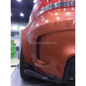 ตัวแยกขอบล้อคาร์บอนไฟเบอร์สำหรับ BMW 1ซีรีส์ M E82 E87 1M Coupe 2ประตู2011 FRP บังโคลนหลัง - Product Image 5