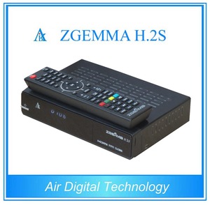 Top bán hộp cáp zgemma h.2s TV kỹ thuật số thu vệ tinh với Full HD 1080P lõi kép Linux OS E2 DVB-S2 + S2 Twin tuners - Product Image 3