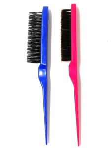 ティーシングバックヘアサロンブラシタングルコーミング延長ラインスムースウィッグコームティージングブラシ - Product Image 2