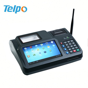 China TPS550 con lector de tarjetas/cámara/escáner de código de barras 1D/2D/impresora de dedos wcdma/wifi/ethernet contador Top Android POS Terminal - Product Image 2