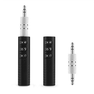BT araç kiti AUX ses adaptörü 3.5mm araba bluetooth alıcısı müzik Streaming & Handsfree çağrı - Product Image 2