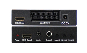 HDMI <strong>Scart</strong> <strong>to</strong> HDMI+<strong>RCA</strong> Coaxial <strong>Adapter</strong> Converter with 3.5mm Headphone Jack ,720P/1080P Composite Video (NTSC/PAL) - Product Image 3
